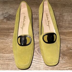 Salvatore Ferragamo Suede Loafers